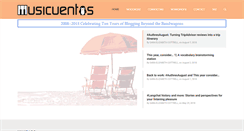Desktop Screenshot of musicuentos.com